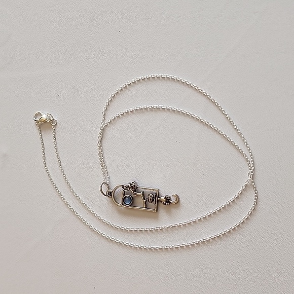 Cat Necklace 925S 24 Inch Chain Whimsy - Picture 5 of 5